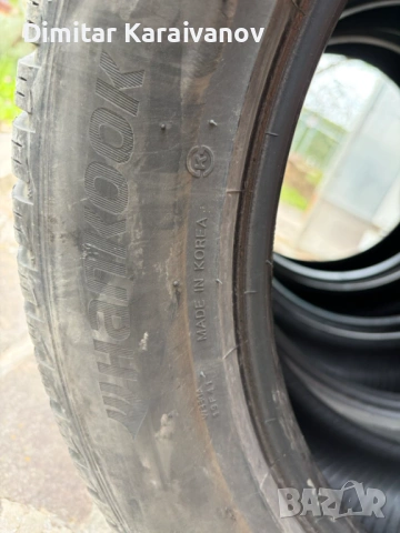 Зимни гуми Hankook 225/55 R19, снимка 5 - Гуми и джанти - 54540561