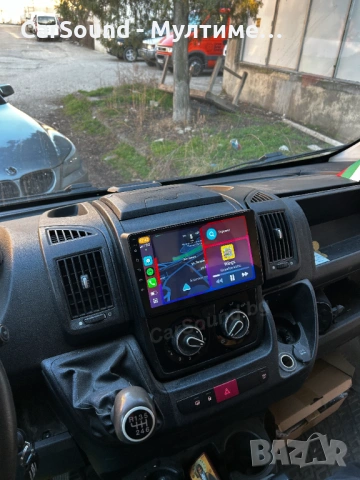 Fiat Ducato - 9" Мултимедия Android 15 Дукато Навигация Андроид, снимка 1 - Аксесоари и консумативи - 47217545