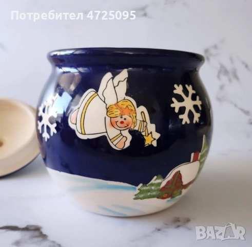 Керамичен буркан, снимка 3 - Други - 54495410