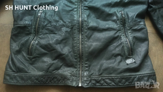 DIESEL LEATHER Jacket Размер XL мъжко яке естествена кожа 18-27, снимка 9 - Якета - 54804741
