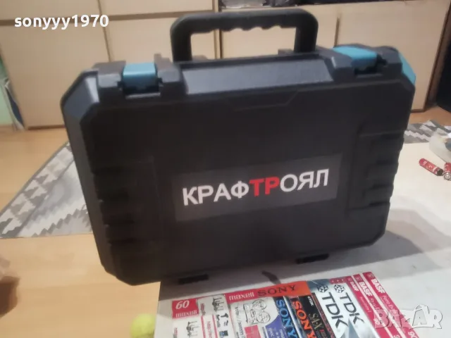 ДУХАЛО С ДВЕ БАТЕРИИ ЗАРЯДНО КУФАР 3007260740, снимка 2 - Други инструменти - 55469667