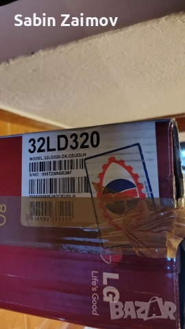 Телевизор LG 32" LD320, снимка 5 - Телевизори - 55677259