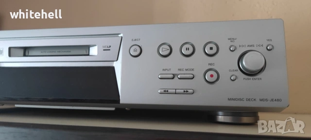 Sony MDS-JE480 - Minidisc deck - Минидиск дек, снимка 3 - Аудиосистеми - 54235152