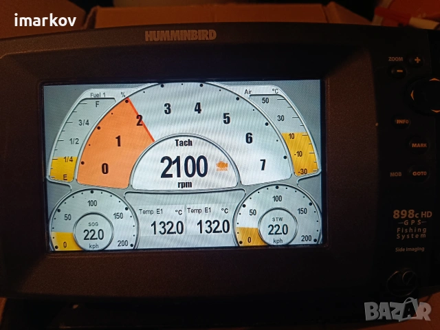 Сонар Humminbird 898 SI HD, снимка 4 - Такъми - 55056238