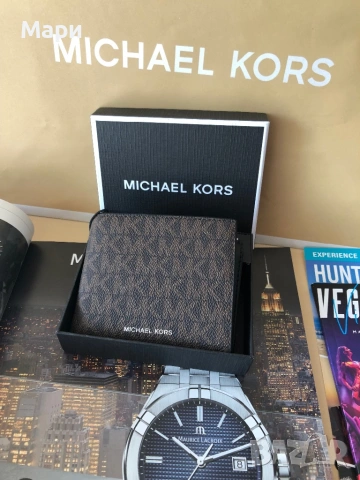 Michael Kors Нов Мъжки Портфейл, снимка 2 - Портфейли, портмонета - 54939445