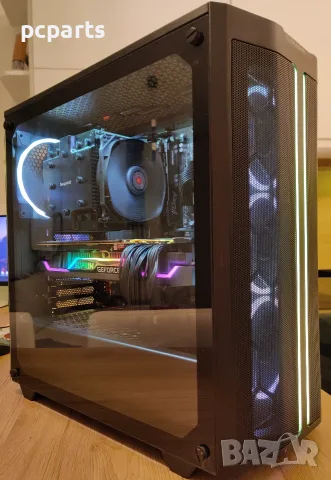 Геймърски компютър Ryzen 5700X RTX3080, снимка 2 - Геймърски - 54245505