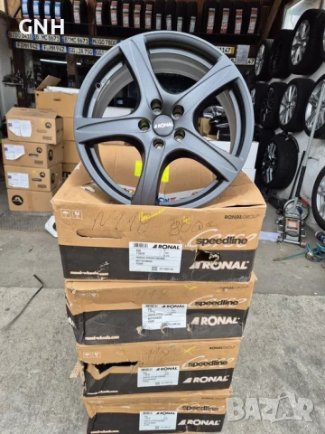 Джанти Ronal 19 цола, 5х112 , 7.5j , et32 Mercedes Audi Vw Skoda, снимка 2 - Гуми и джанти - 54459770
