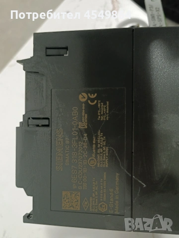 Siemens SIMATIC S7-300 CPU 317F-2DP – 6ES7 317-6FF03-0AB0, снимка 3 - Друга електроника - 54986079