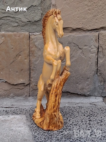 Красива Фигура Статуетка Кон, снимка 6 - Други ценни предмети - 54150219