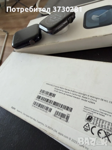 Apple watch series 9 & series 6 заключени, снимка 2 - Смарт часовници - 55330664