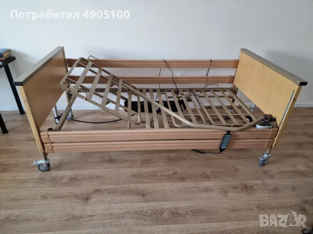 Електрическо болнично легло (ползвано 5 дни - практически ново), снимка 3 - Други - 55503346