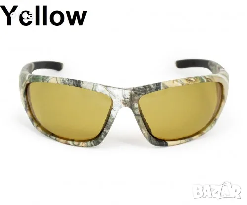 Поляризирани очила Hunter Camo Filstar UV400 с TAC лещи Gray/Yellow, снимка 4 - Екипировка - 55562400