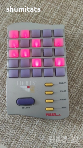 Retro game 1995 Tiger Lights Out electronics, снимка 4 - Други игри и конзоли - 54318211