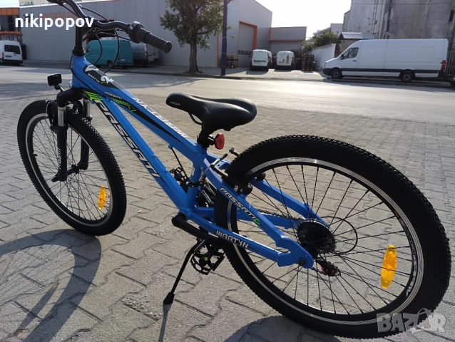 BG Алуминиев велосипед 24" MARTY син, снимка 8 - Велосипеди - 54334772