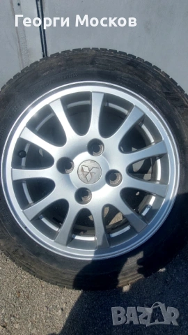 Оригинални лети джанти Mitsubishi 15" 4x114.3 с нови летни гуми Matador (DOT 2025), снимка 7 - Гуми и джанти - 54427886