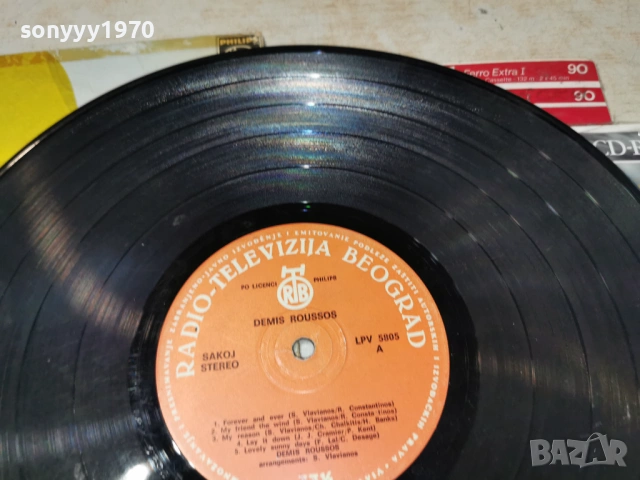 DEMIS ROUSSOS 0805261938L1, снимка 11 - Грамофонни плочи - 54477927