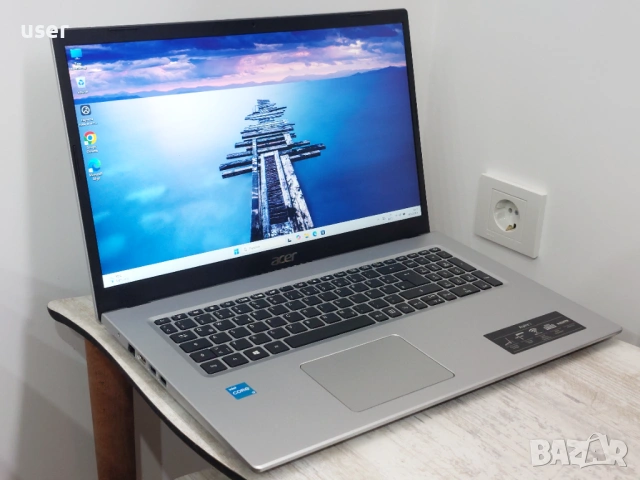 17.3", 12GB RAM, Core i3-1115G4, 512GB SSD NVMe лаптоп Acer Aspire 3 A317 A317-53
