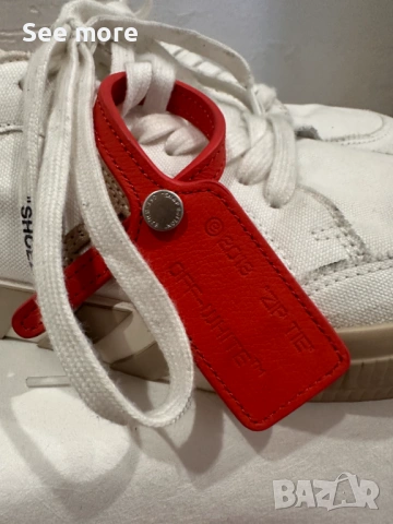 OFF-WHITE Low Top cloth Trainers Унисекс 41, снимка 5 - Спортни обувки - 54208653
