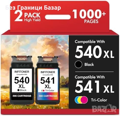 Нови 540XL 541XL мастилени касети за Canon Pixma TS5150 TS5151 MG3650S принтер тонер мастило печат