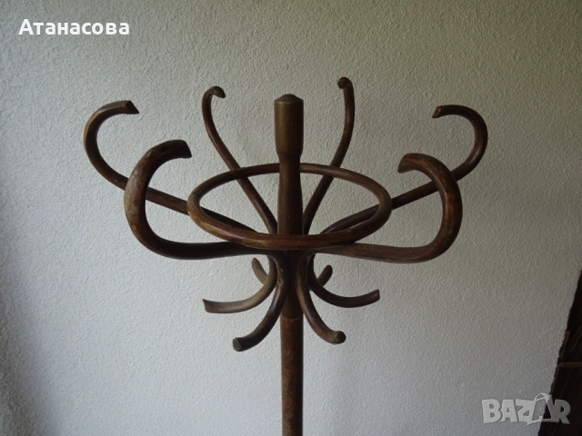 Виенска закачалка с три ринга 188 см, снимка 4 - Закачалки - 54705157