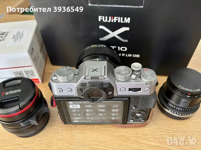Fujifilm X-T10 с обективи, снимка 3 - Фотоапарати - 55612837