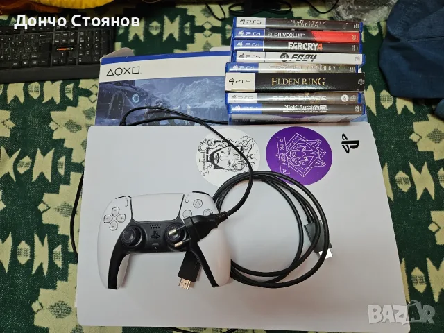 Playstation 5 disk drive с игри