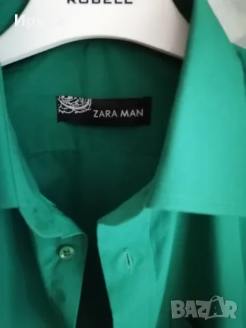 БЯЛА РИЗА ZARA, M ; ЗЕЛЕНА РИЗА ZARA, M , снимка 5 - Ризи - 55444317