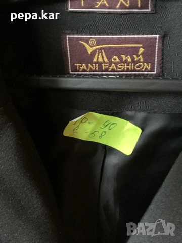 Сако и пола черни 42-44 Tani fashion, снимка 7 - Сака - 54004659