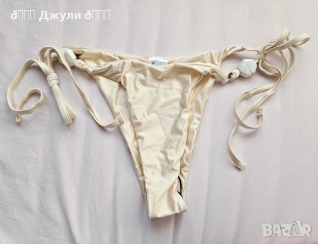 Разкошен бански сатенен ефект, снимка 8 - Бански костюми - 55221457