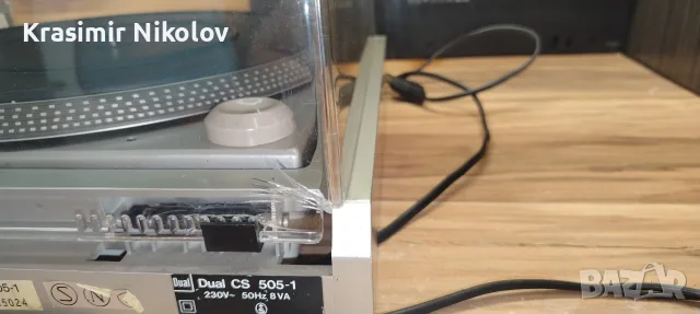 Грамофон DUAL CS 505-1, снимка 9 - Грамофони - 55699041