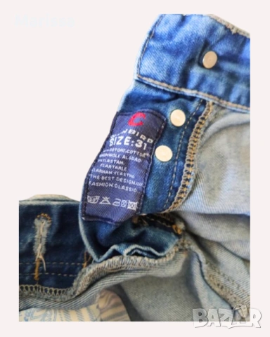 Мъжки дънки SUN BIRD – размер 31 – много запазени, снимка 4 - Дънки - 54111399