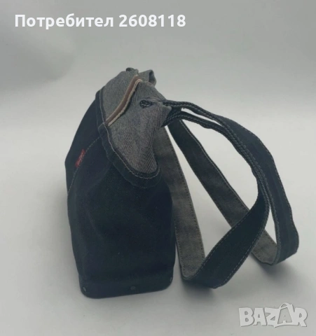 Чанта Levi's от деним с двойни презрамки – тип тоут , снимка 7 - Чанти - 54687226