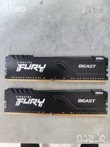 Рам памет 64GB DDR4 3200 (CL16) 2 X 32GB Kingston Fury Beast 