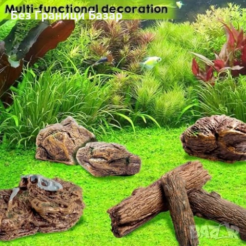 Нов Комплект мини дървета животни пънове за диорама и декор модел гора, снимка 5 - Други - 53971029