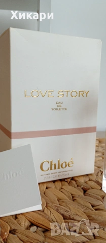 Оригинална тоалетна вода Chloe Love story 75 ml, снимка 3 - Дамски парфюми - 54395432
