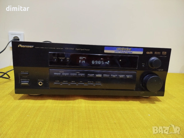 Многоканален приемник PIONEER VSX - D510 - 220 W , снимка 10 - Ресийвъри, усилватели, смесителни пултове - 54261712