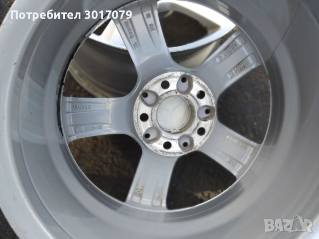 Мерцедес 17 цола СПОРТ ПАКЕТ, снимка 2 - Гуми и джанти - 54984666