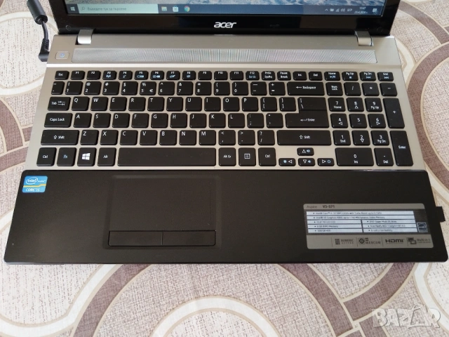 Лаптоп Acer Aspire V3-571, снимка 6 - Лаптопи за дома - 54291518
