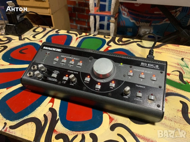 Mackie Big Knob Студио Контролер / Контролер за Мониторни Тонколони
