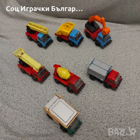 Стари Соц Камиончета Играчки Микро Мир Разград , снимка 3 - Колекции - 55389106