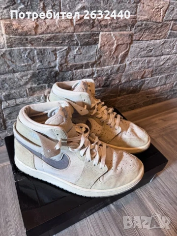Nike Air Jordan 1 Mid, снимка 3 - Кецове - 54583144