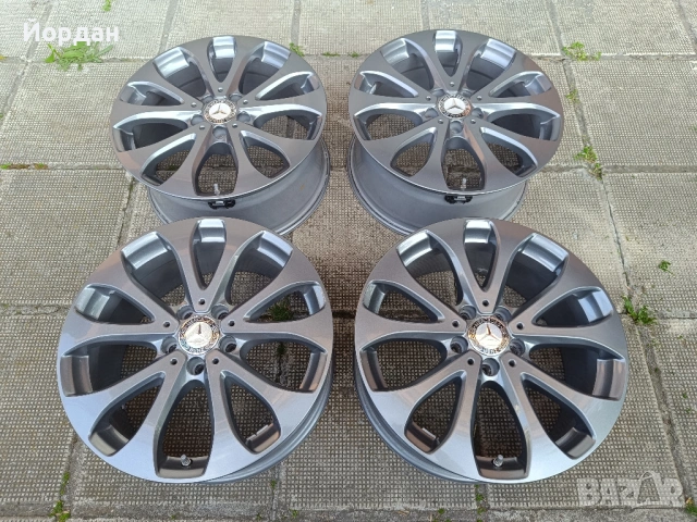 ОРИГИНАЛНИ джанти 18 ' цола 5x112 MERCEDES BENZ / Мерцедес 8J ET38 + датчици, снимка 4 - Гуми и джанти - 54495698