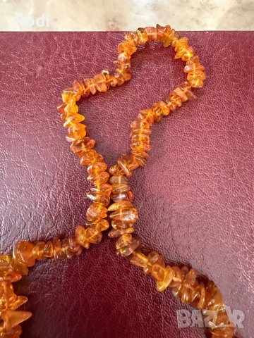 голям кеклибарен гердан , снимка 3 - Колиета, медальони, синджири - 54329070