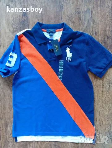 POLO RALPH LAUREN Big pony boy kids golf - юношеска тениска р-р L 14-16г., снимка 3 - Детски тениски и потници - 55667877
