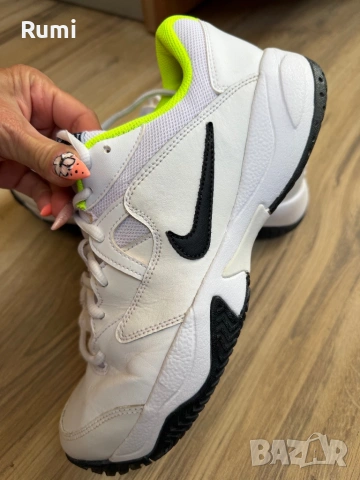 Оригинални кожени маратонки  Nike Court Lite 2 ! 43 н, снимка 2 - Маратонки - 52188144