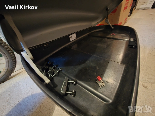 Багажник, автобокс, Кутия за покрив на автомобил avto box G3 HYDRA 320, снимка 3 - Аксесоари и консумативи - 54649526