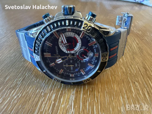 Ulysse Nardin Chronograph Date Quartz часовник, снимка 3 - Мъжки - 55466253