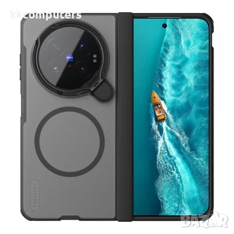 NILLKIN Super Frosted Shield Prop за vivo X Fold6 5G Магнитен PC Калъф с Капаче за Камерата, Стойка , снимка 2 - Калъфи, кейсове - 55688525