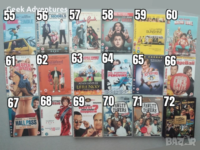 Комедия Филми DVD's - Оригинални Дискове на Английски Език, снимка 5 - Комедии - 47015749