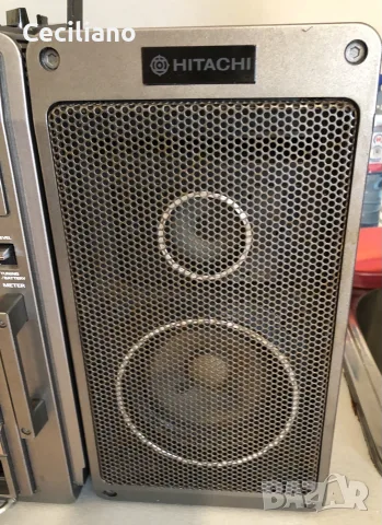 Hitachi TRK-9140E -Голям Радиокасетофон, снимка 5 - Радиокасетофони, транзистори - 55563884